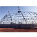 LF Dome Shaped Space Frame Roof Construction Coal Storage Shed Building